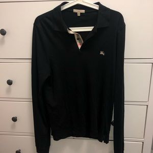 Burberry Long Sleeve Polo
